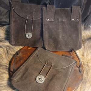 Bältesväska i mocka